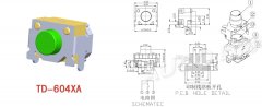 Structure diagram of key switch composition design and principle