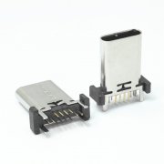 Type-C 12Pin female vertical plug